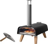 BOSKA Pizza Oven Pro Pellet - Pizzaovens - Pizza oven buiten - Voor pizza en brood - Inclusief pizzasteen