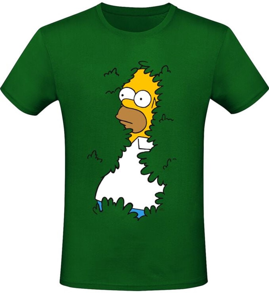 The Simpsons Homer Heren T-shirt - groen - M
