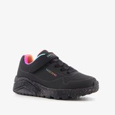 Skechers Uno Lite-Rainbow Specks Meisjes Sneakers - Zwart
