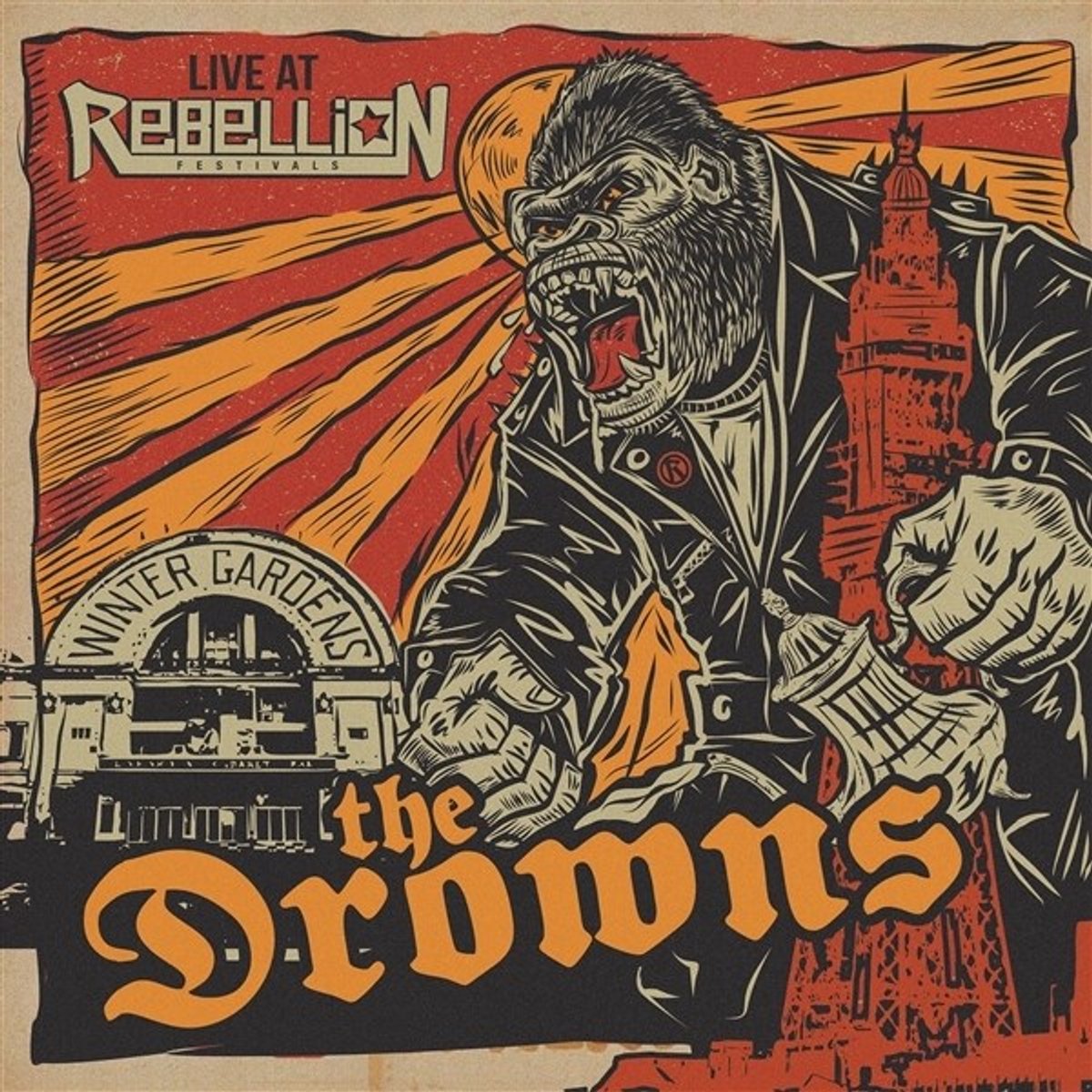 The Drowns - Live At Rebellion (LP) (Coloured Vinyl)