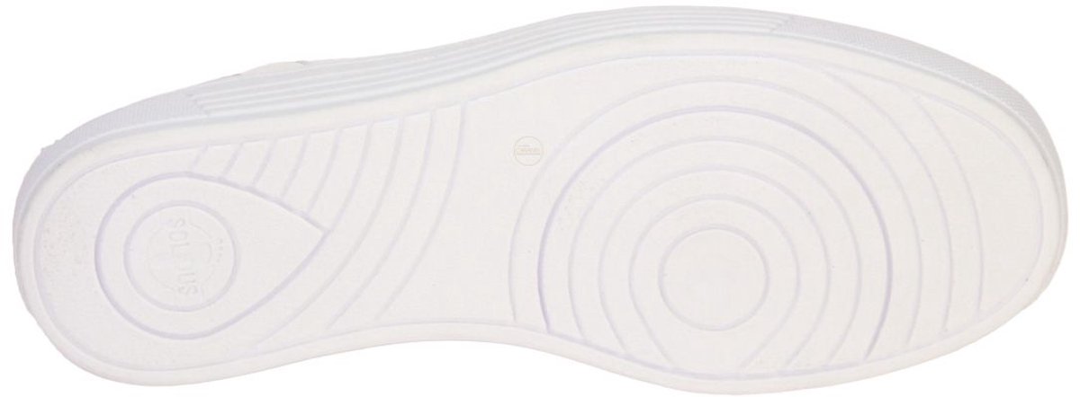 Solidus Kendal Wit-Zilveren Sneaker K-leest
