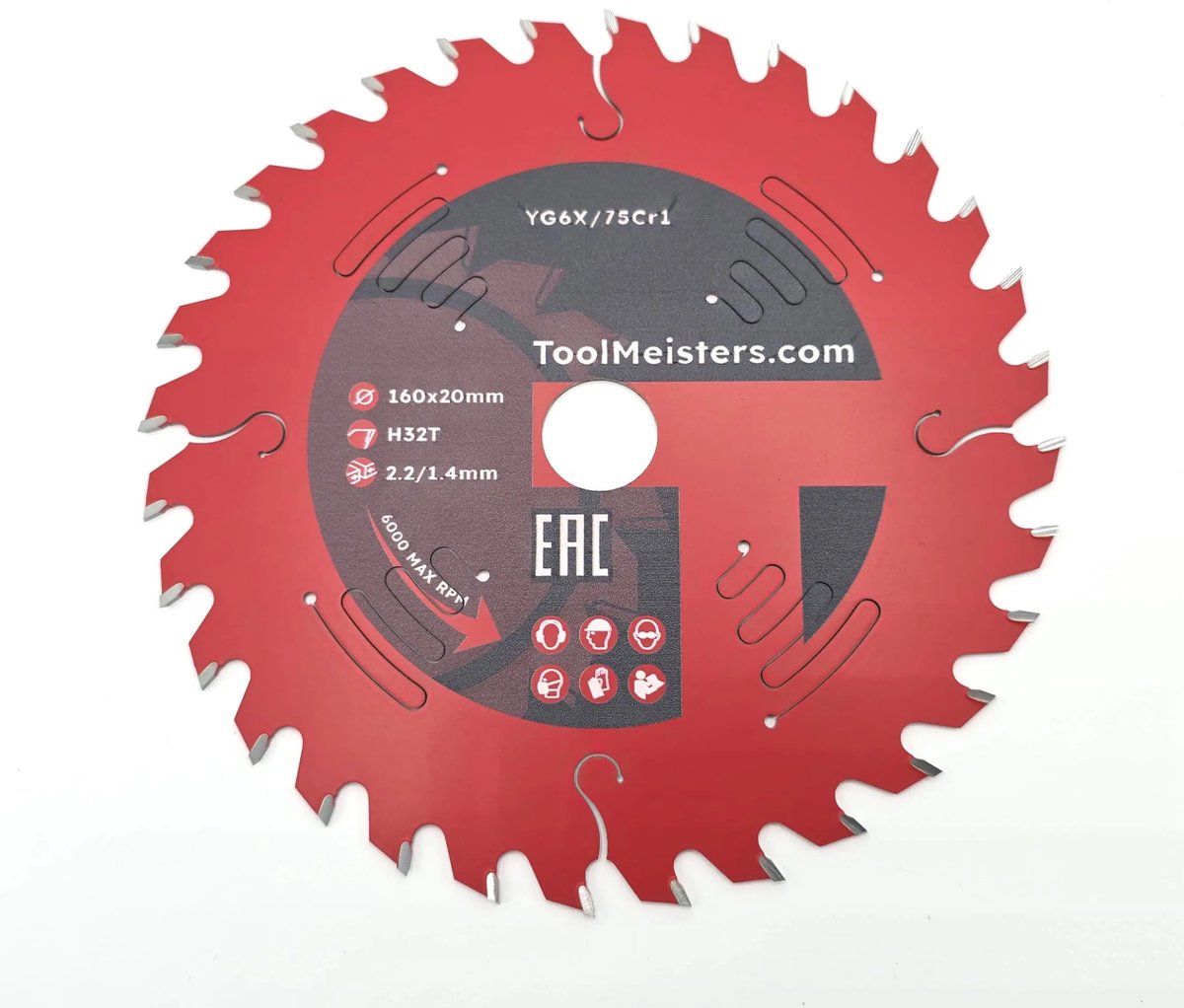 ToolMeisters - Cirkelzaagblad TCT | 160 x 32T x 20 mm