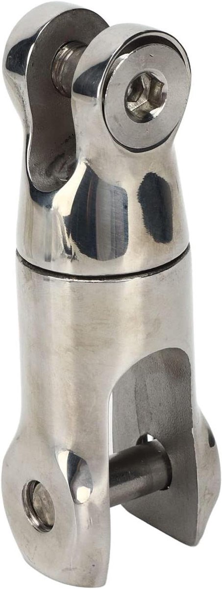 Allecto Plus - Bootanker Twist Connector voor Maritiem Gebruik - Sterke Kettingverbinder met Glad Oppervlak - Geschikt voor 10-12mm Kettingen - Marine Ankerketting Verbinding.