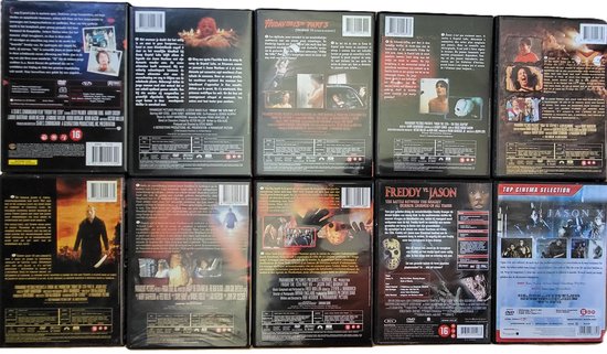 Friday the 13th filmreeks 1 t/m 11 set - Horrorfilm met Jason