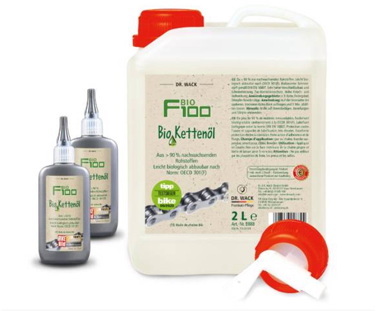 Dr. Wack F100 Bio Kettingolie 4-Delig - Jerrycan 2L