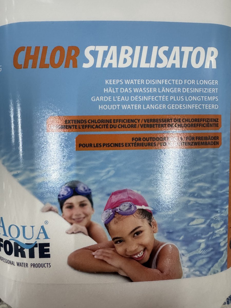 AquaForte Chloor stabilisator 4.5 kg