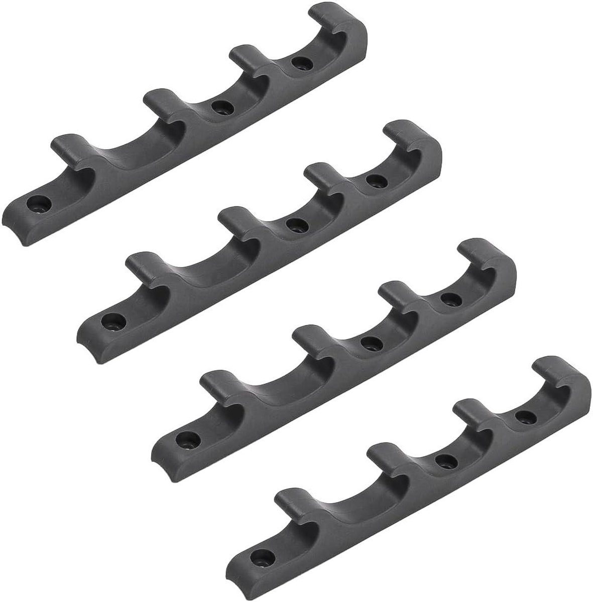 Allecto Plus - Robuuste houder voor 8 hengels voor molens - Set van 2 stuks - Visuitrusting toebehoren