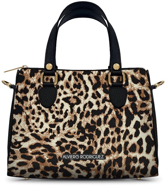 Alviero Rodriquez - Sac à main/sac bandoulière - Ivy Leopard