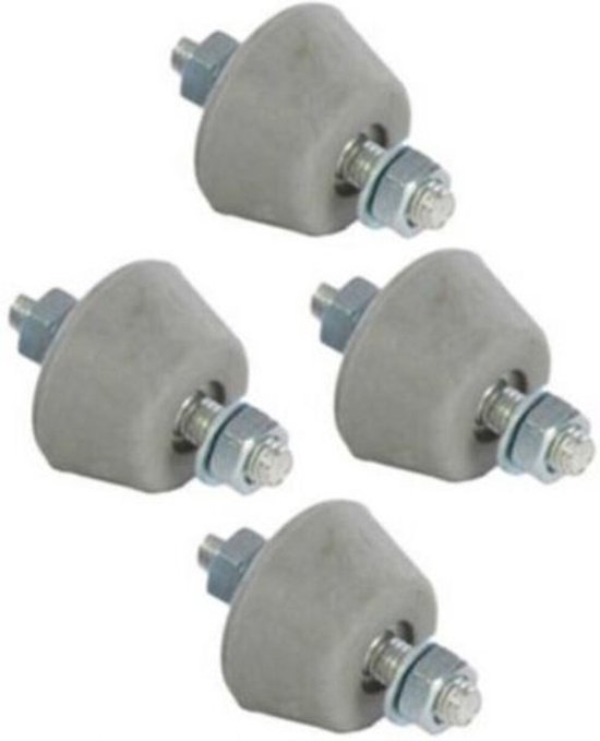 Trillingsdempers pour pompe à chaleur de climatisation (max. 50 kg / pcs.) SOFT, jeu de 4 pcs