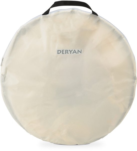 Deryan Scott Campingbedje - Baby tent - Anti-UV 50+ - Peuterbed - Cream van Deryan — afbeelding 5