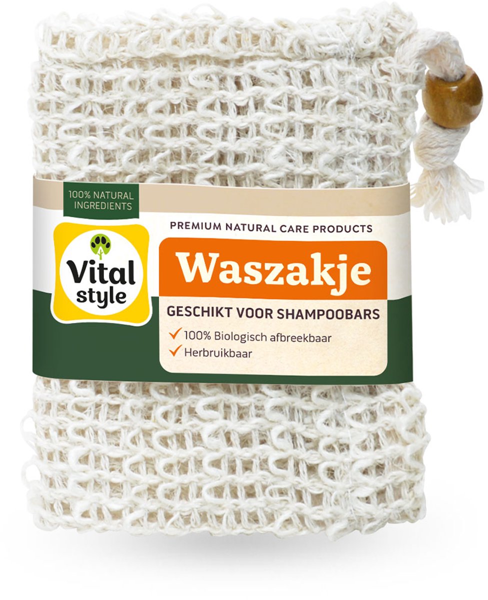 VITALstyle Shampoobar Waszakje - Zeepzakje - Herbruikbaar