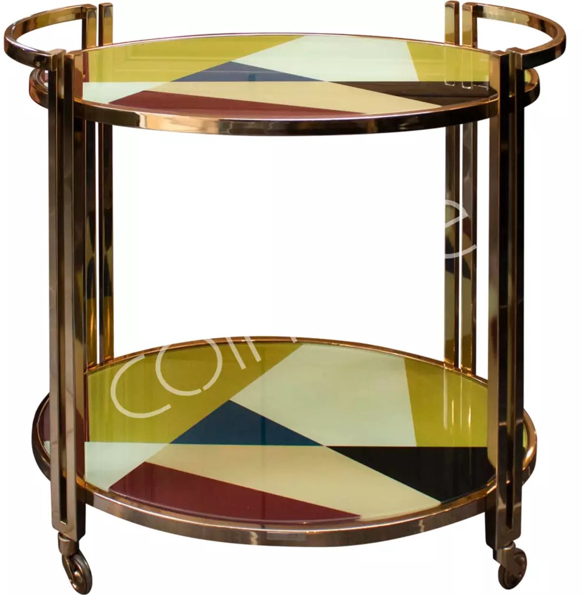 Colmore by Diga living in luxury bar tafel karretje gekleurd 86 x 45 x 85 cm