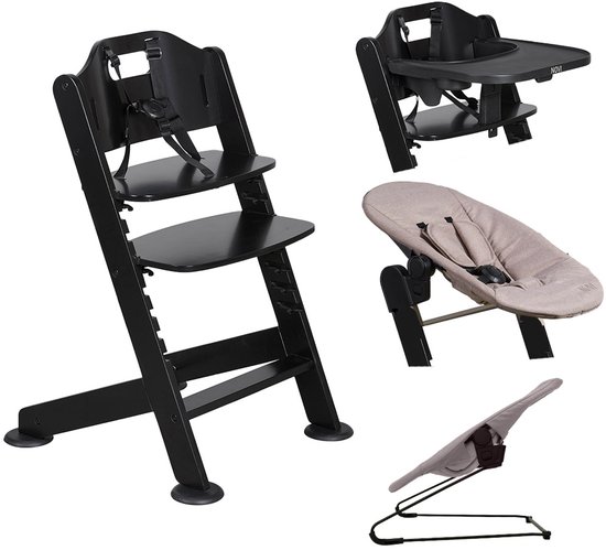 Novi Baby 1-2 Grow Kinderstoel - Verstelbaar - Inclusief Accessoires