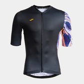 Maillot de cyclisme à manches courtes Joma Crono Zwart M pour homme
