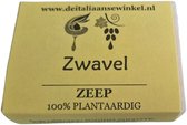 Zwavel zeep ( sulphuric ) 100% plantaardig - 100g