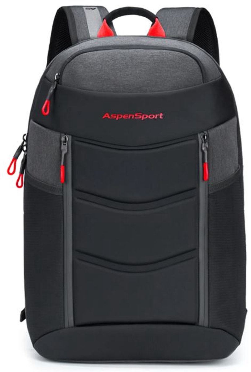 Rugzak Aspensport Osika Rugzak 22 L Donkergrijs-roodgrijs