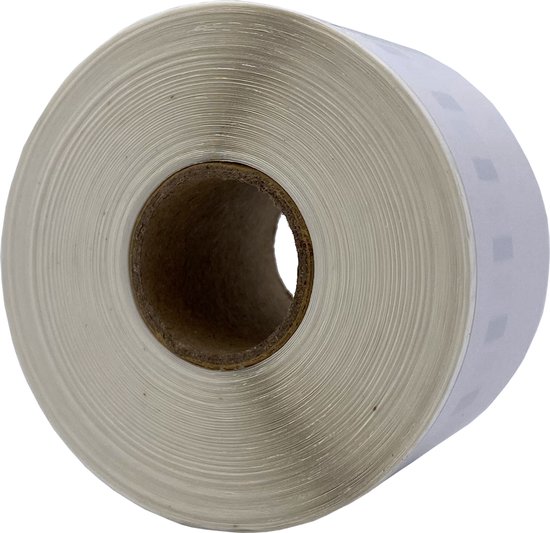 Imprimante d'étiquettes Dymo Compatible 550 étiquettes - Wit - 11356 - S0722560 - Étiquettes pour badges nominatifs - 1 rouleau - 41 x 89 mm - 300 étiquettes par rouleau