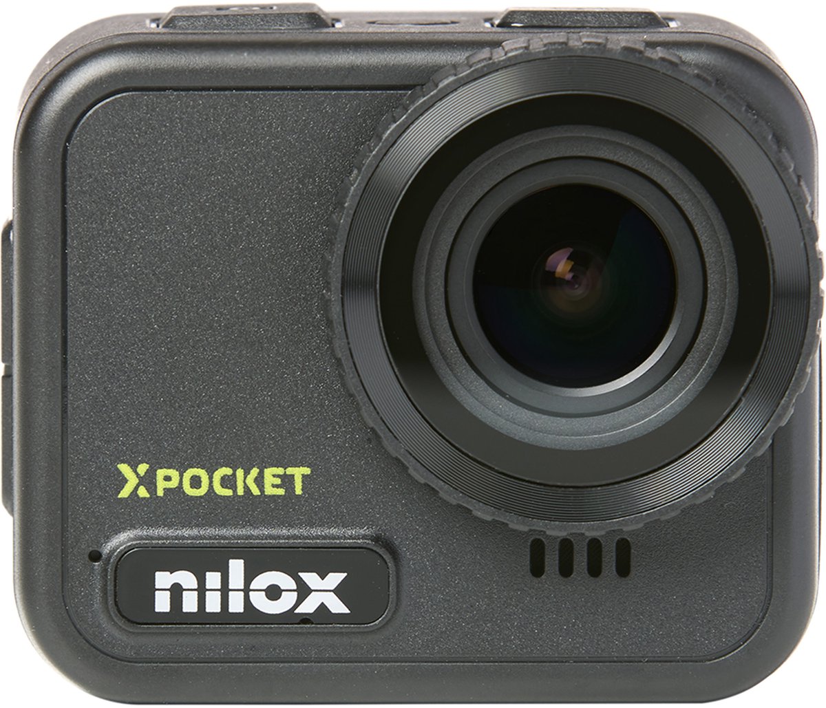Nilox Action Camera XPocket - 2,1'‘ LCD-scherm - Ultra-scherpe 4K-kwaliteit - WiFi