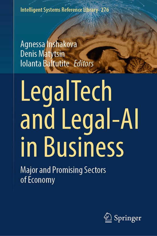Intelligent Systems Reference Library276- LegalTech and Lega ... - cover