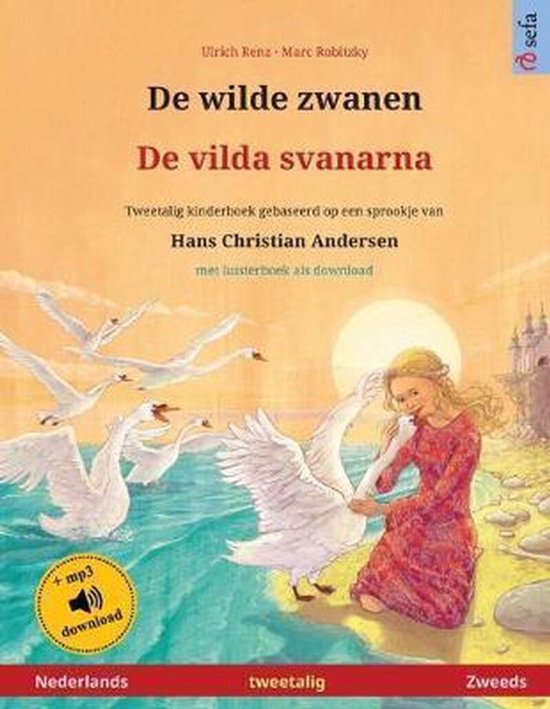 Sefa Prentenboeken in Twee Talen- De wilde zwanen - De vilda ... - cover