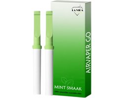 Airvaper Go - (Wegwerp Model niet navulbaar) Stoppen met Roken - Nicotine Vervanger - Anti Rook Ketting - Nicotine pleisters - Ademhalingsketting