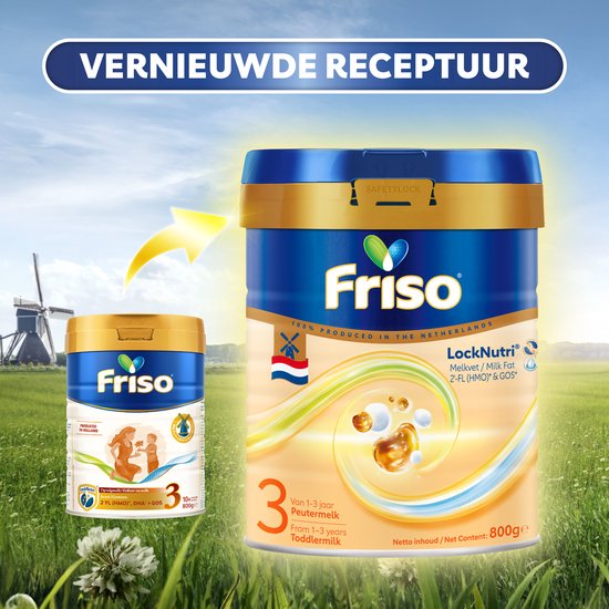 Friso 3 Opvolgmelk - vanaf 12 maanden - 800G — afbeelding 4