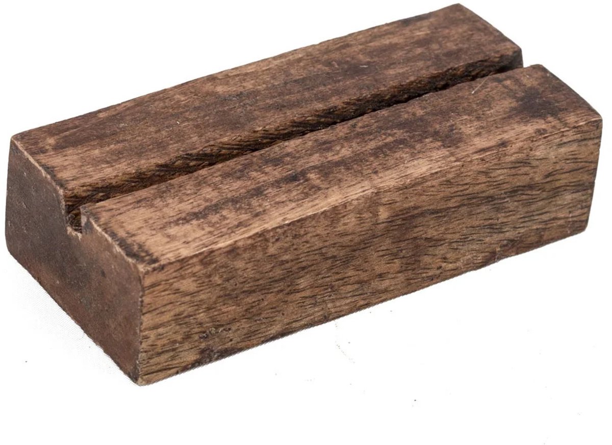 Tegeltjes houder hout walnut