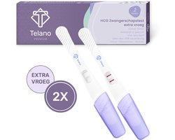 Telano Zwangerschapstest Extra Vroeg Premium Midstream 2 stuks