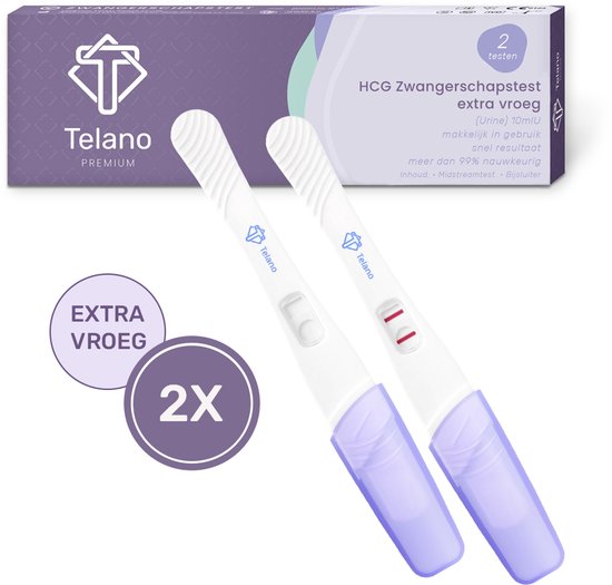 Telano Zwangerschapstest Extra Vroeg Premium Midstream