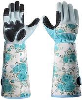 Uniseks Lange Tuinhandschoenen Serie - Extra Lange Doornbestendige Handschoenen - Ideaal voor Rozen & Cactussen - Ajusteerbare Manchet - Perfecte Bescherming tot aan Elleboog