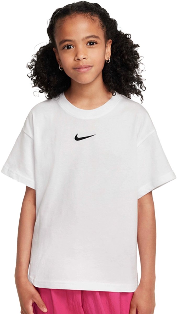 Nike Sportswear Essential T-shirt Met Korte Mouwen 13-15 Years Kinderen Wit