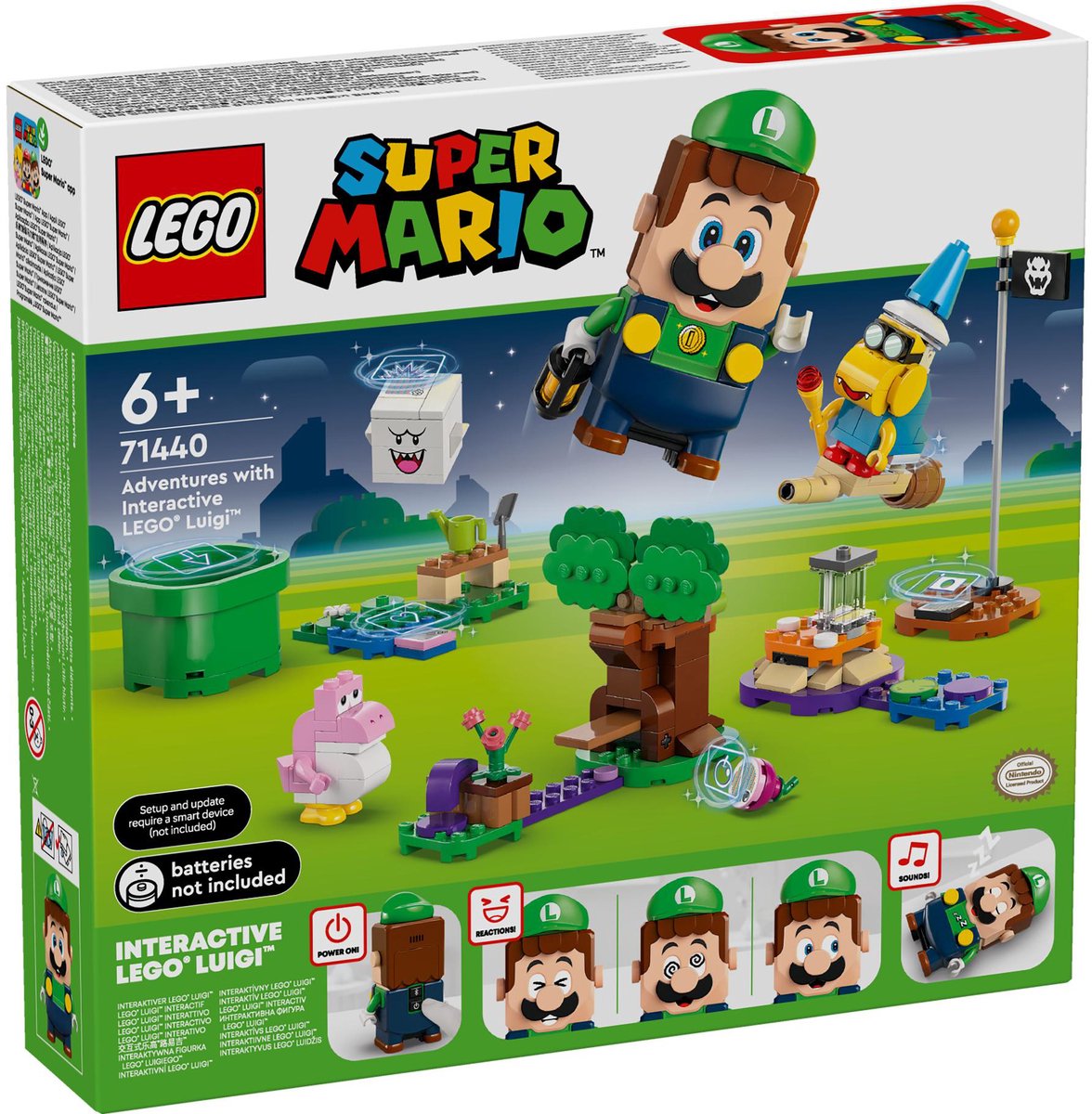 LEGO 71440 Super Mario Avonturen met interactieve