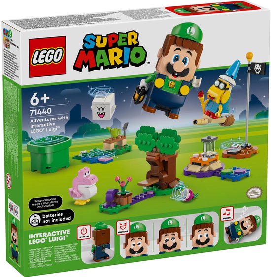 LEGO Super Mario™ Avonturen met interactieve LEGO Luigi™ - 71440