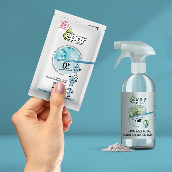 Epur - Ramenreiniger - Poeder om te verdunnen - 10g poeder + 1L water = 1L product