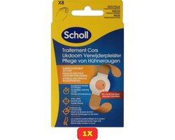 Scholl Likdoorn Verwijderpleisters - 8 stuks