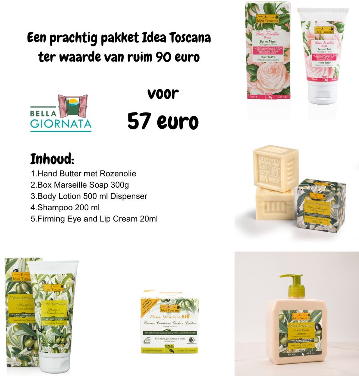 Idea Toscana Pakket - Maak kennis met Idea Toscana