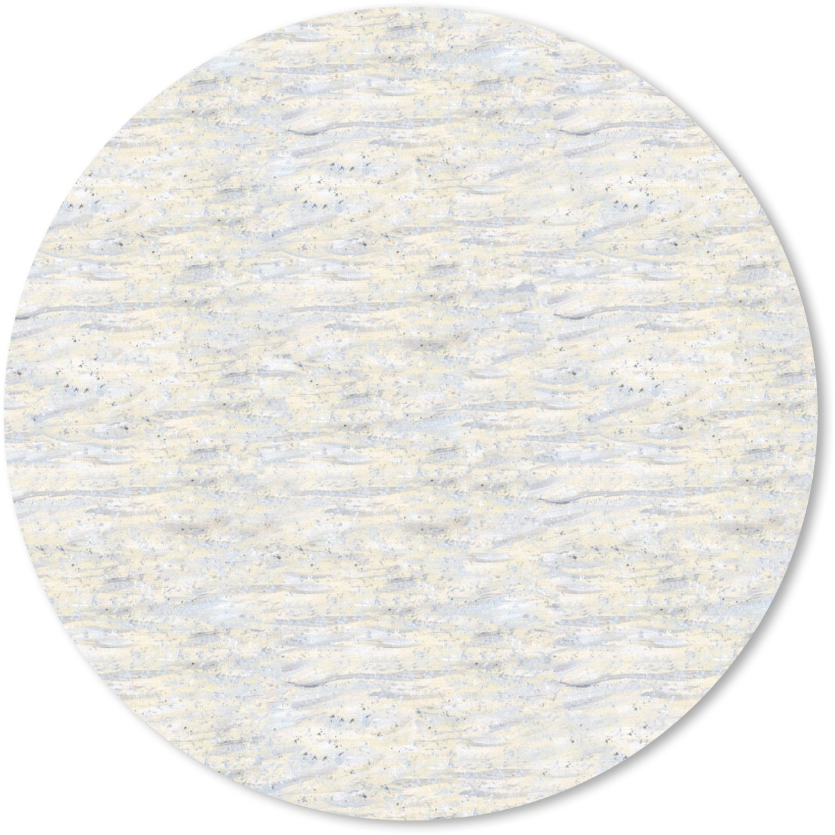 Muismat rond 20x20 cm - Mousepad Licht - Horizontaal - Verf - Ronde muismatten