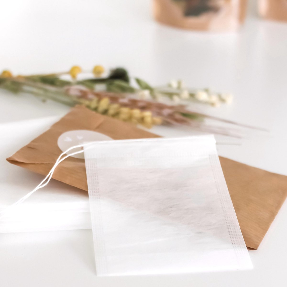 Lottea Theefilter zakjes 100 stuks - theezakjes, theefilterzakjes voor losse thee