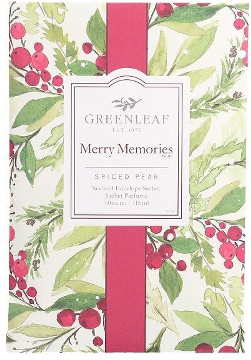Greenleaf geurzakje Merry Memories 4 stuks