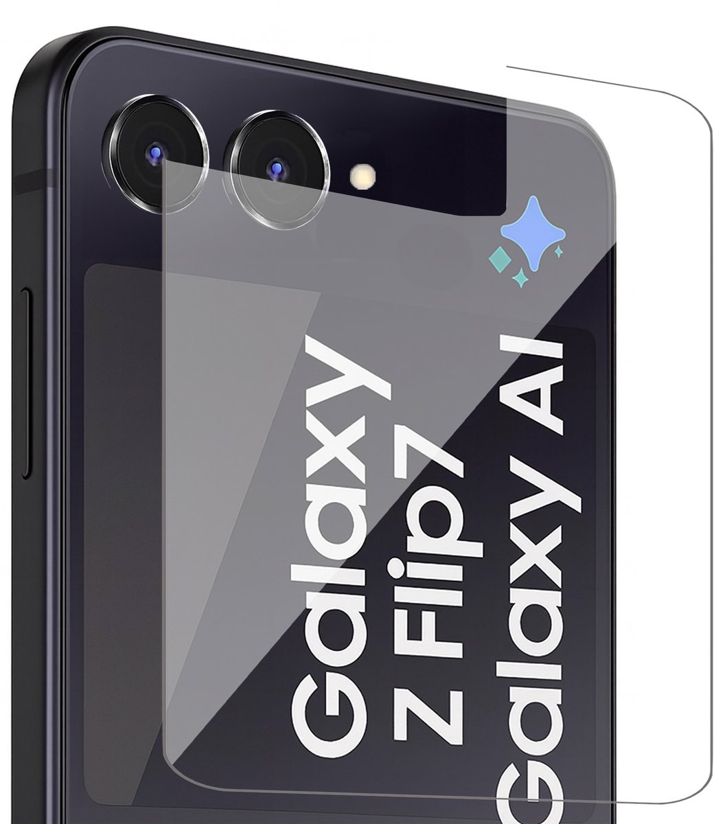 Screenprotector geschikt voor Samsung Galaxy Z Flip 7 - Glas Screen Protector