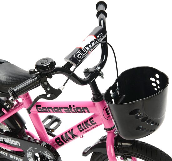 Generation BMX 14 inch Roze - Kinderfiets - Fiets voor kinderen van 3 tot 5 jaar van Generation — afbeelding 4