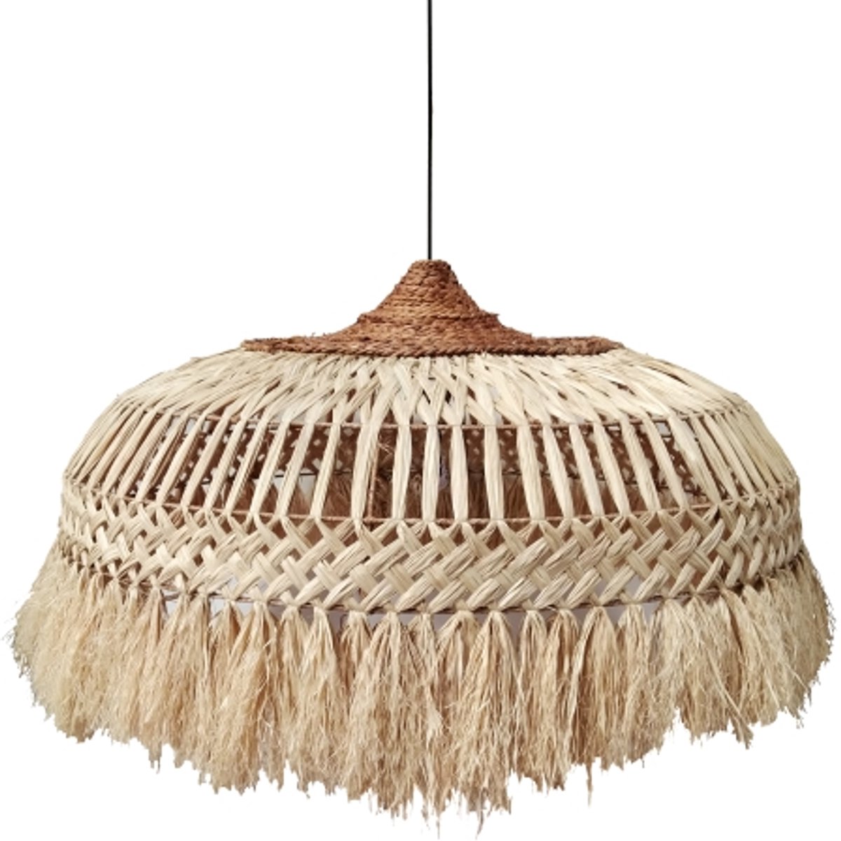 Morrigan - Kroonluchter - Chakara - H 80cm x ⌀ 80cm - Natuurlijk