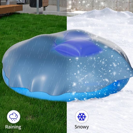 Bestway Zwembad Rond Blauw 360 X 76 Cm Met Pomp aanbieding bij GAMMA