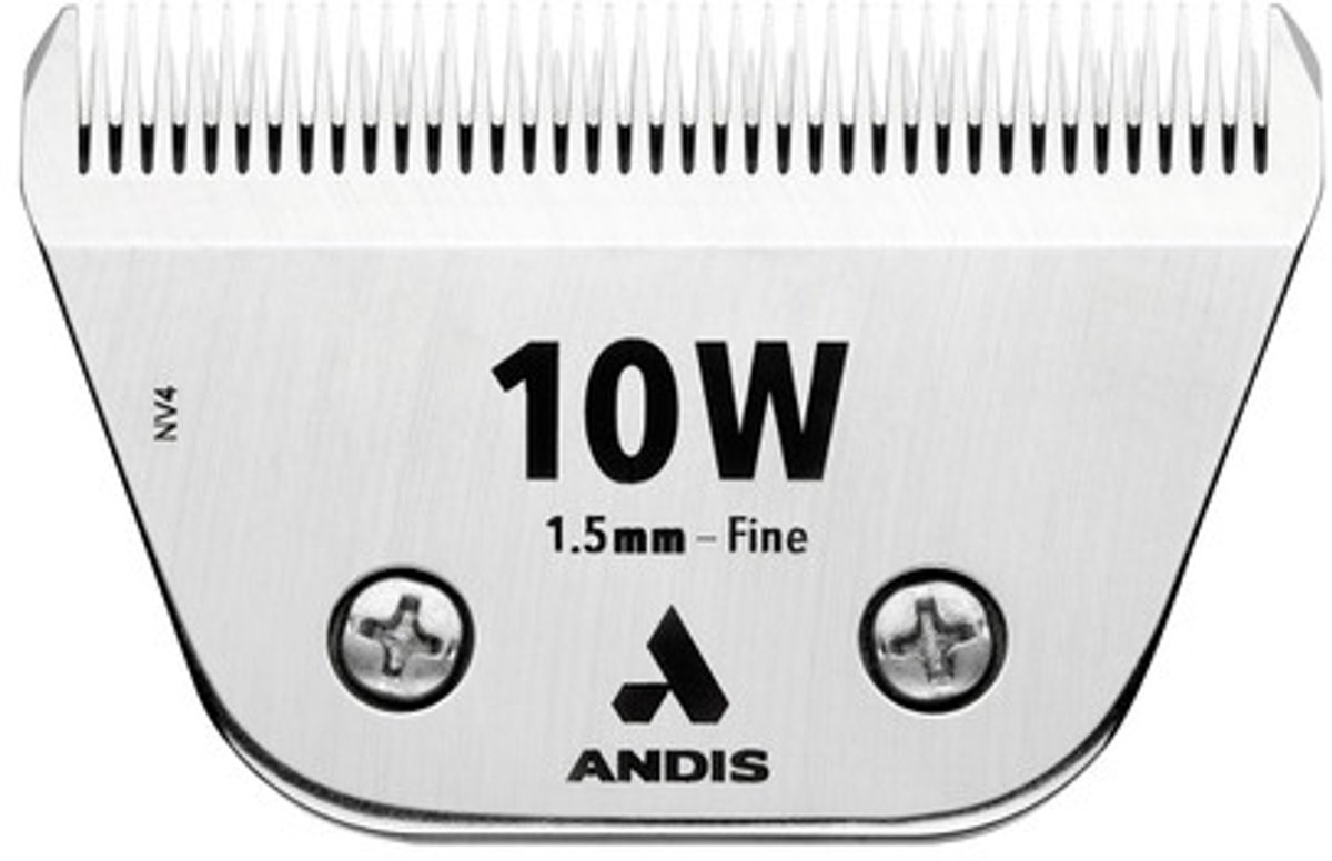 Andis ceramicEDGE® #10W Fine Wide Blade – 1,5 mm (40 mm) – breed & duurzaam trimsnijblad