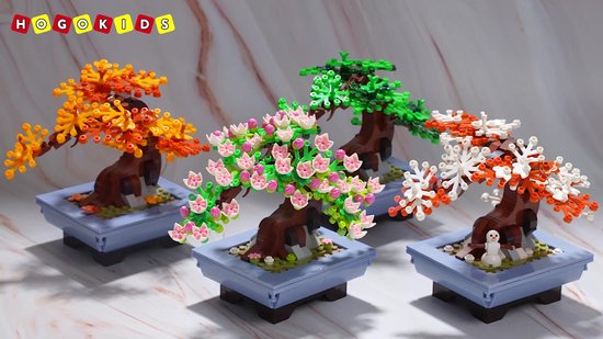 HOGOKIDS Kit Construction bonsaï Fleurs Cerisier - Plantes artificielles 2 en 1 pour décoration et l'exposition Maison Artisanat Cerisier Fleurs botaniques Jouet pour Adultes Adolescents (775 pièces HOGOKIDS Kit Construction bonsaï Fleurs Cerisier - Plantes artificielles 2 en 1 pour décoration et l'exposition Maison Artisanat Cerisier Fleurs botaniques Jouet pour Adultes Adolescents (775 pièces