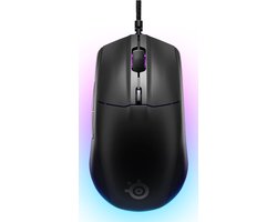 SteelSeries Rival 3 Gen 2 Gamingmuis - Zwart - 3-Zone RGB - 8500DPI - 77gram