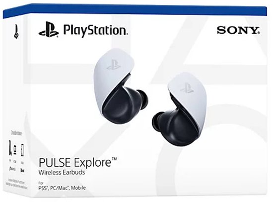 Sony PlayStation Pulse Explore - Draadloze Oordopjes - Wit