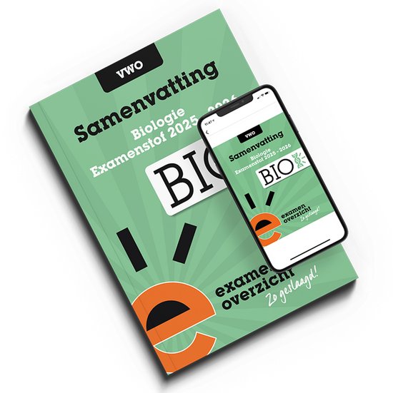 ExamenOverzicht - Samenvatting Biologie VWO - cover