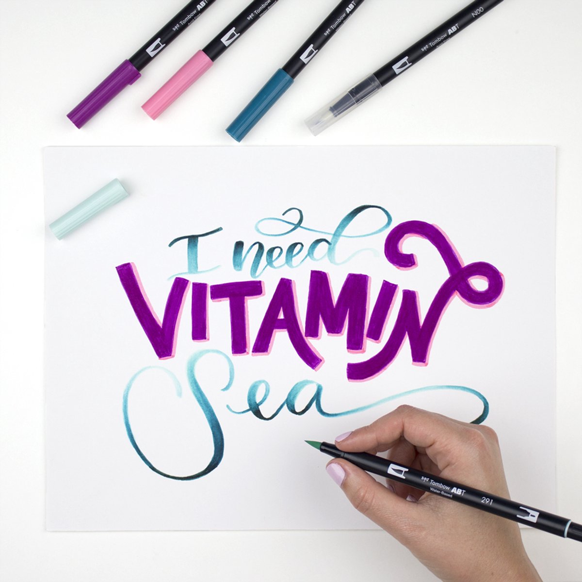 Tombow Handlettering set - Advanced — afbeelding 5