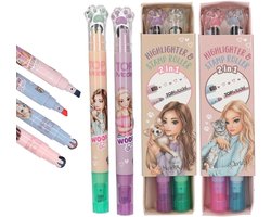 Depesche - TOPModel tekstmarker en stempelroller - 1 set